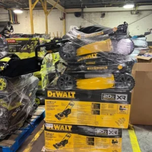 Battery Operated Lawn Mower Pallets