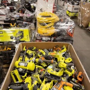 Dewalt and Ryobi tool pallets