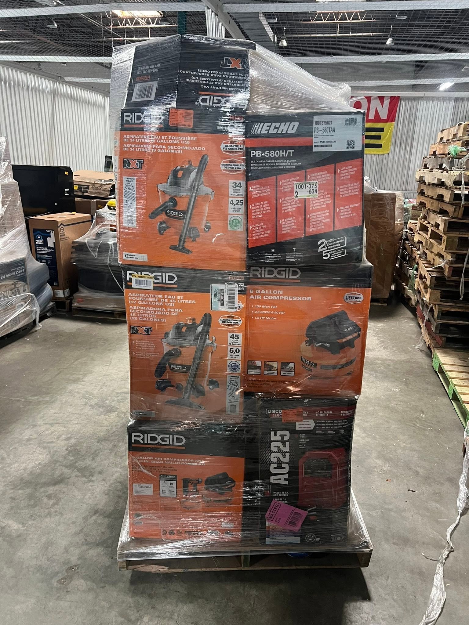 Home Depot Wholesale Tools Pallets