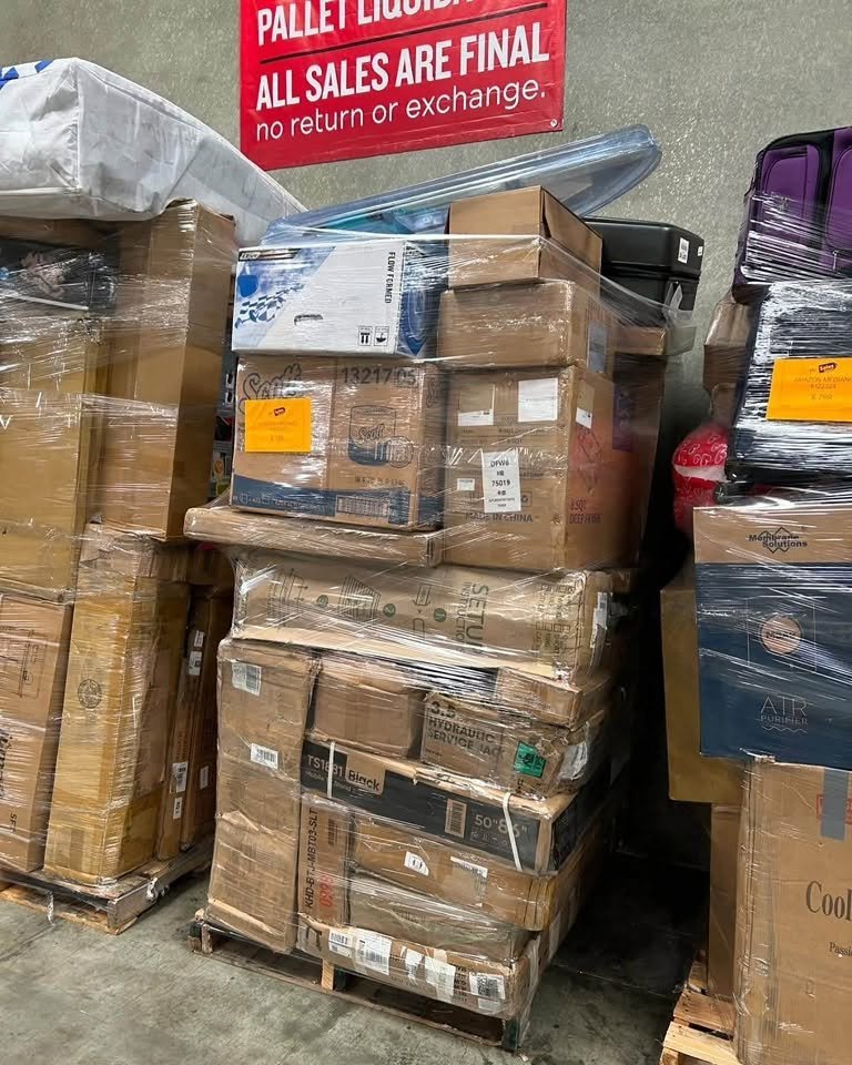 Amazon Bulk Liquidation Lot Pallets