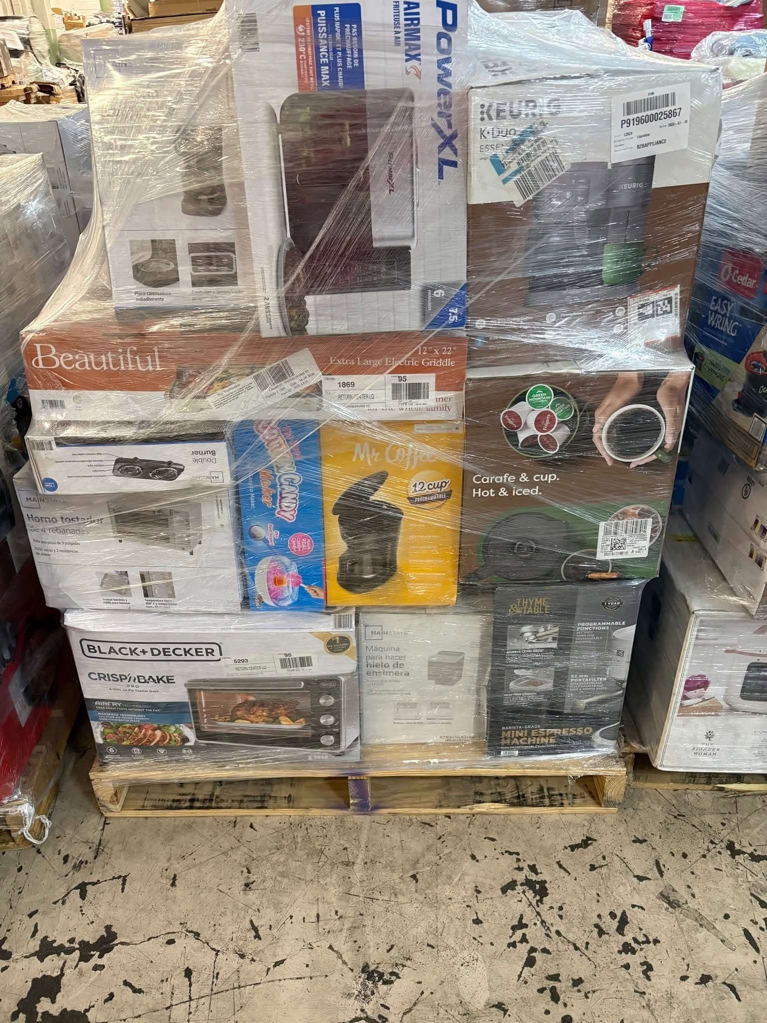 Mixed Electronics Liquidation Pallets