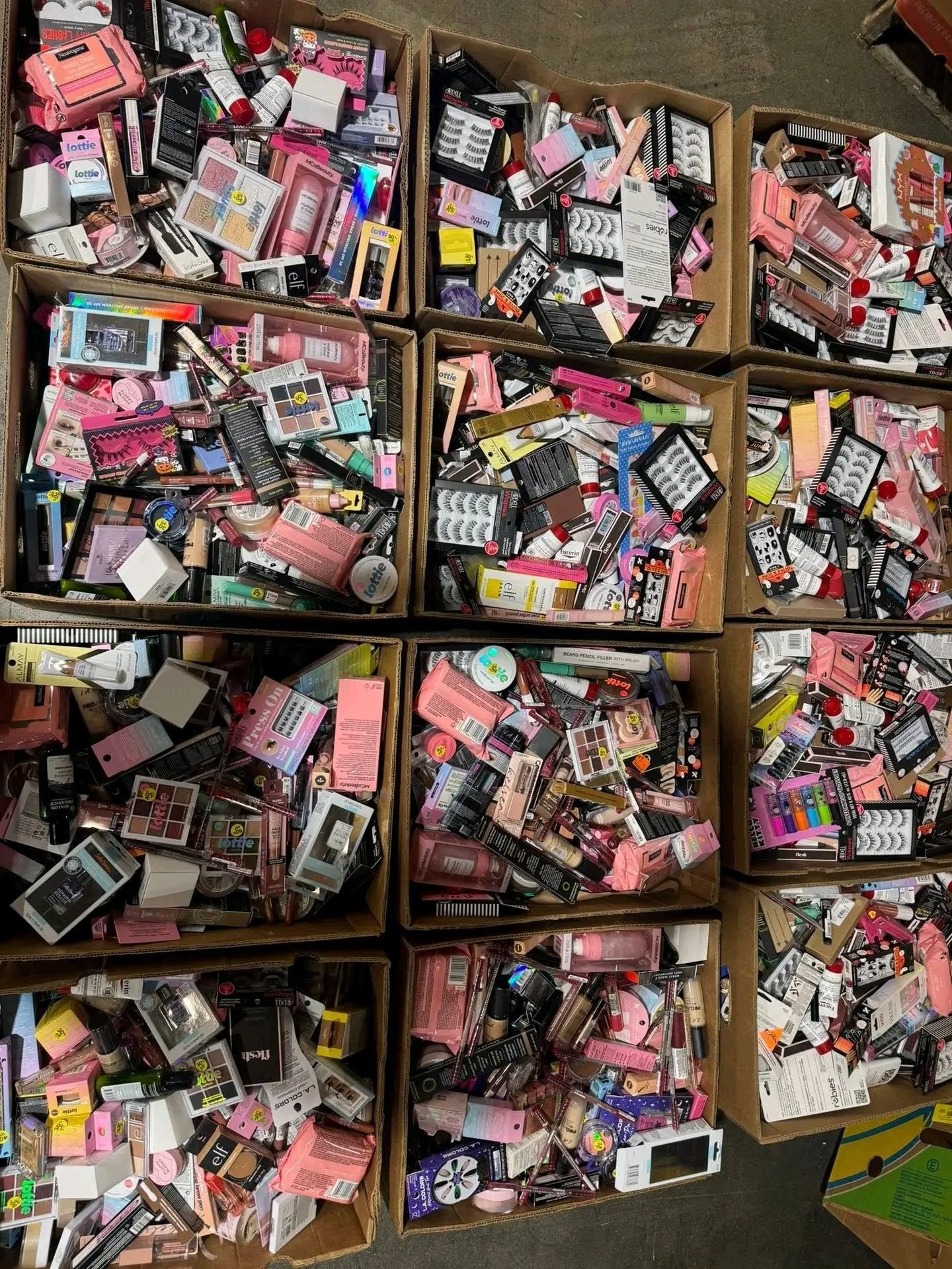 Wholesale Cosmetics Pallets
